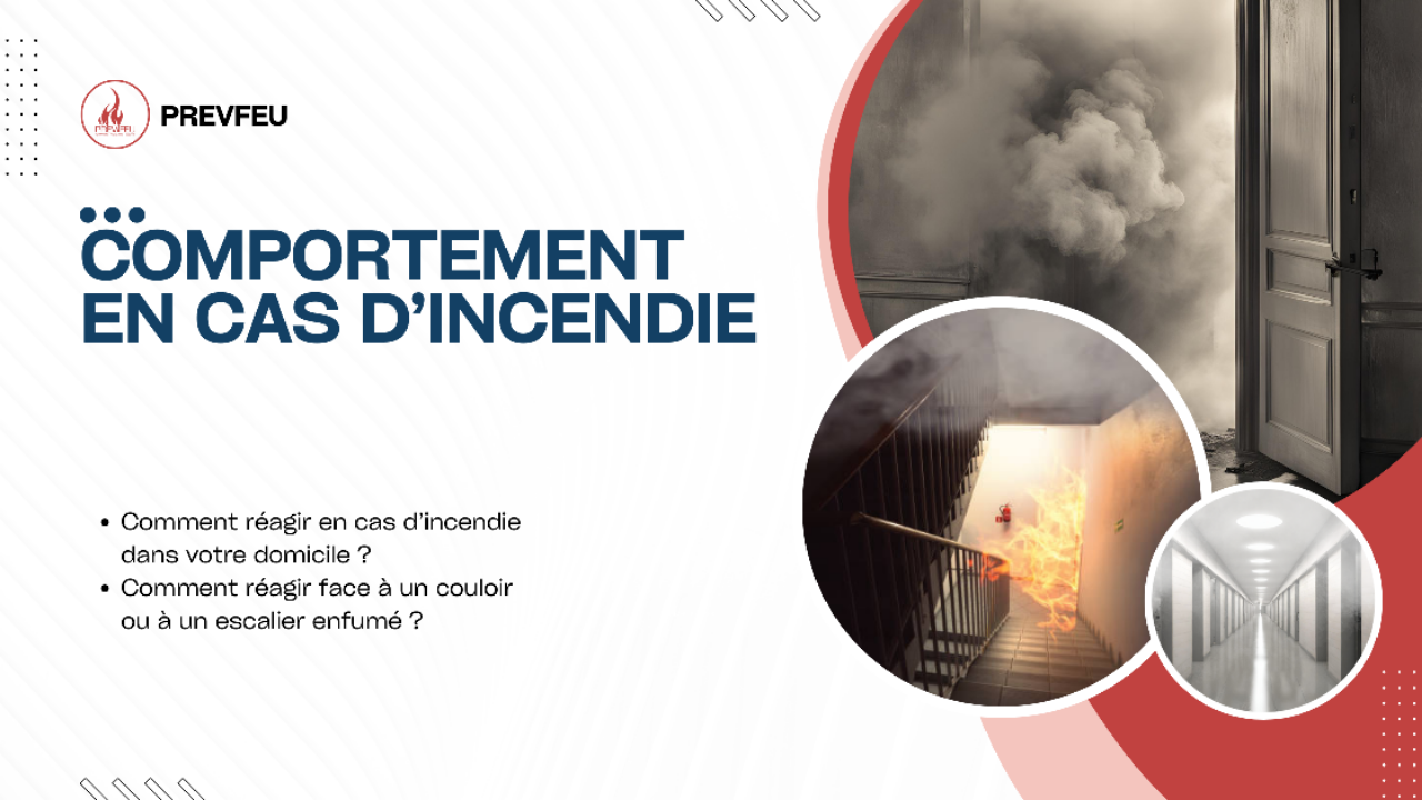 Comportement en cas d’incendie